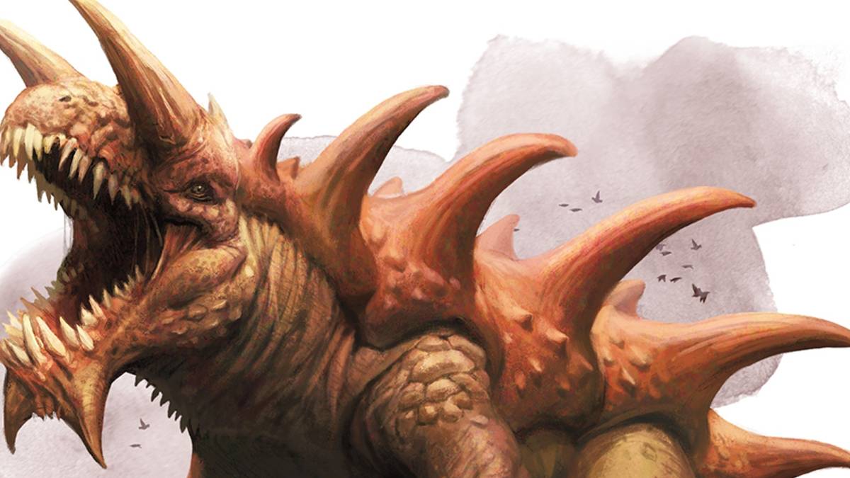 DnD tarrasque monster