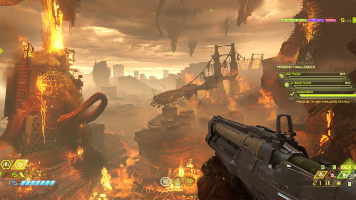 doom eternal hell on earth