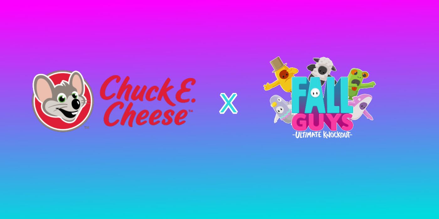 Chuck E Cheese releases a design for a possible Fall Guys collaboration