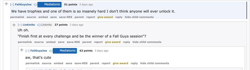 fall guys ps4 trophy