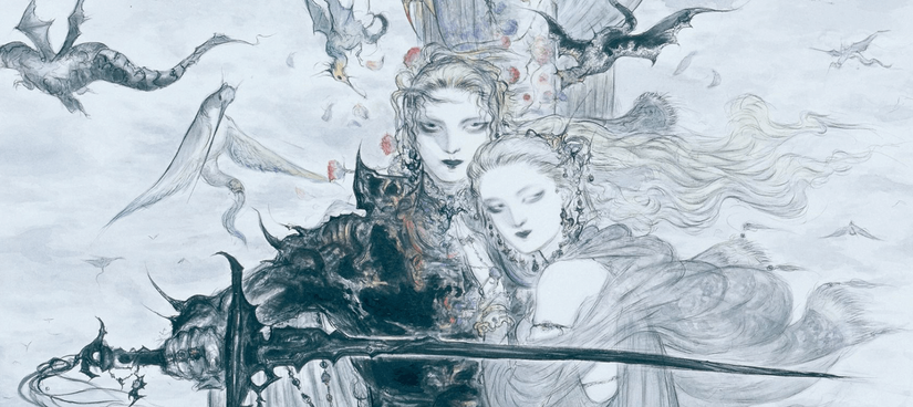 final fantasy v art yoshitaka amano