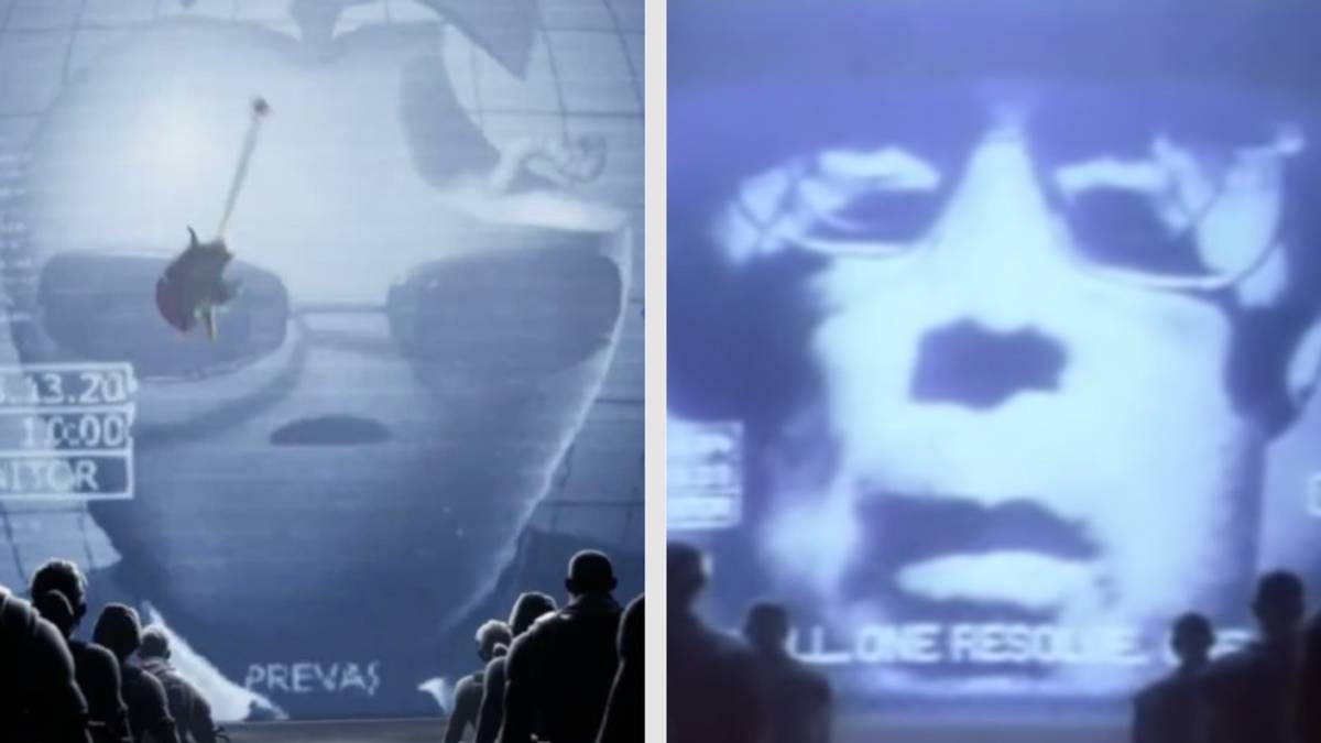 fortnite apple 1984 ad comparison