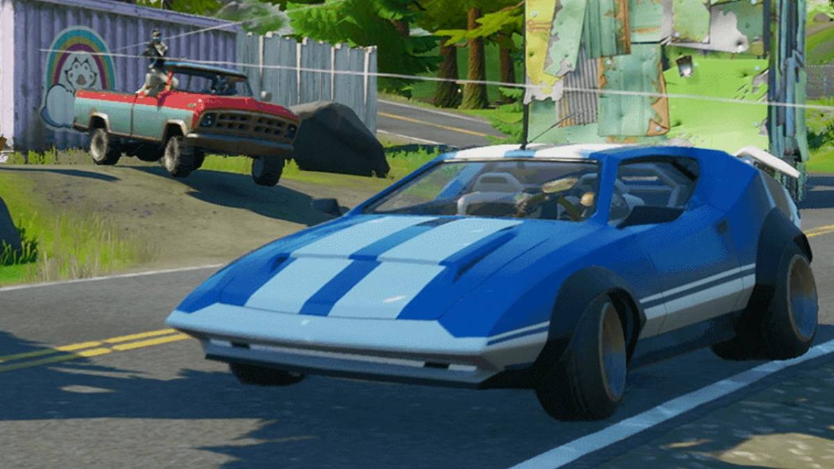 fortnite cars shootout