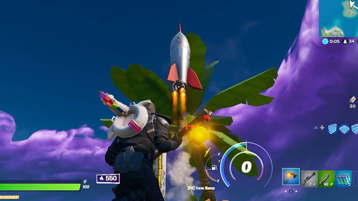 fortnite rocket launch coral buddy nuclear quest