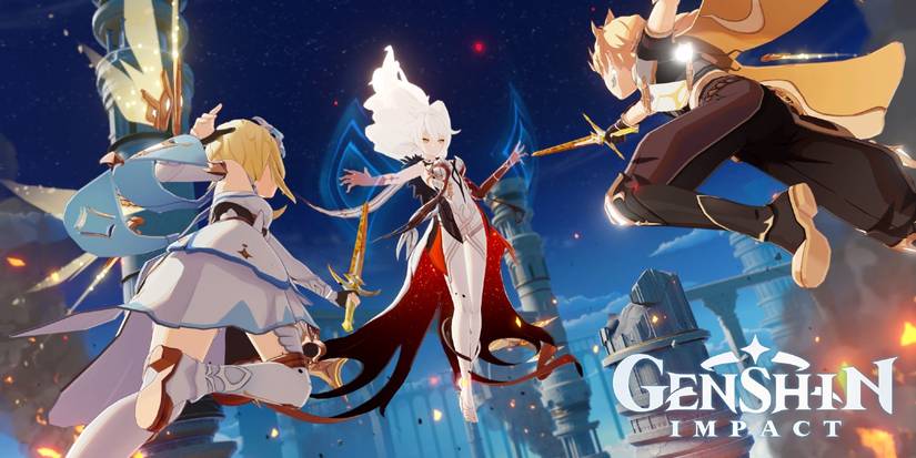 genshin impact battle scene