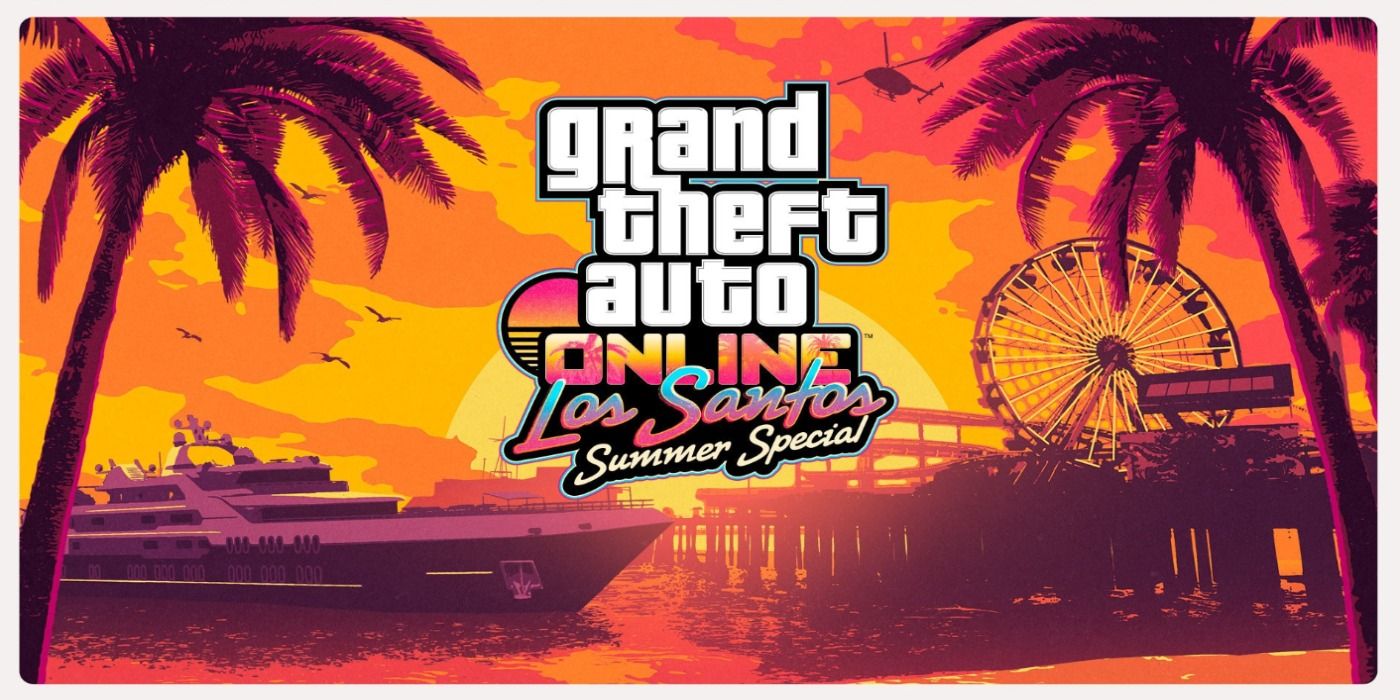 grand theft auto summer update logo artwork