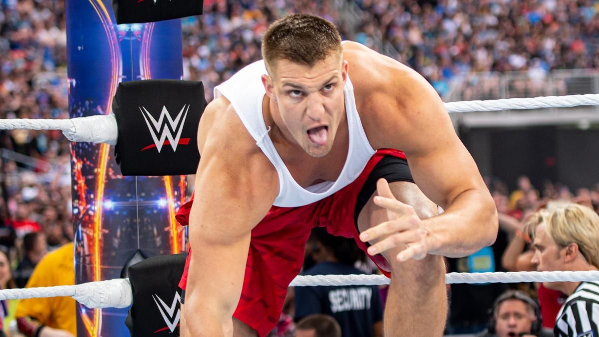 gronk wrestling