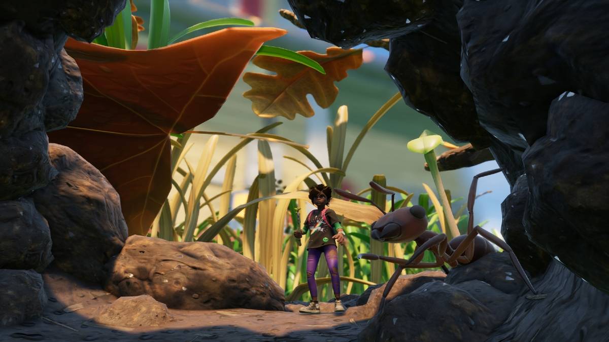 grounded cave entrance