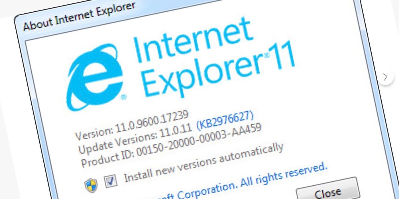 internet explorer 11 wont install