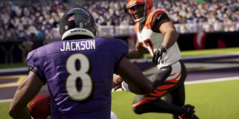 lamar jackson nfl madden 21 spin juke gameplay