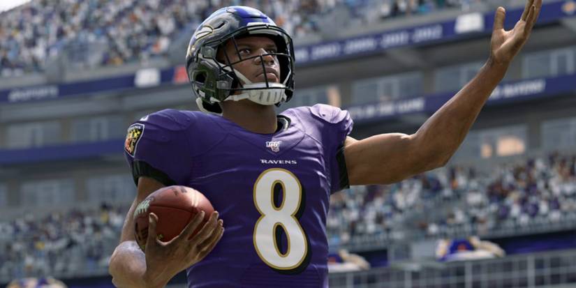 lamar jackson madden 21 gameplay