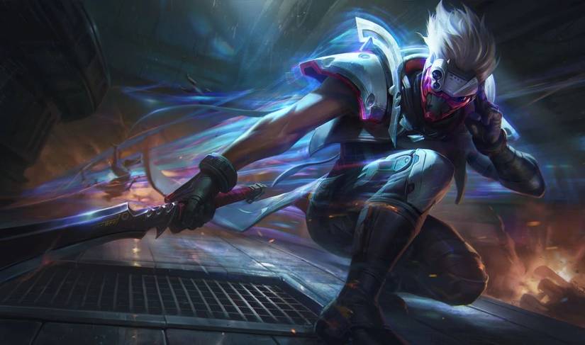 league of legends official pysops master yi splash art