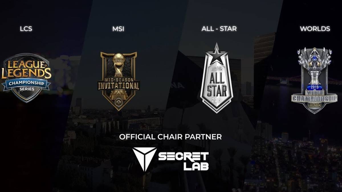 League of Legends Secretlab chairs