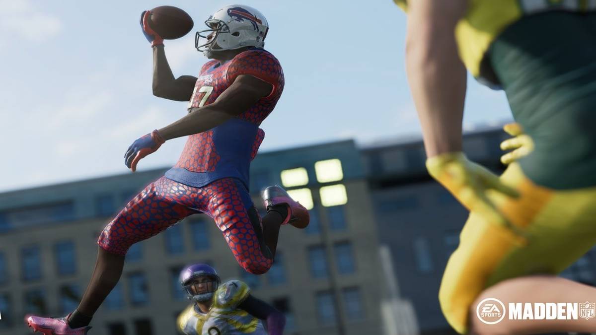 madden nfl the yard screen