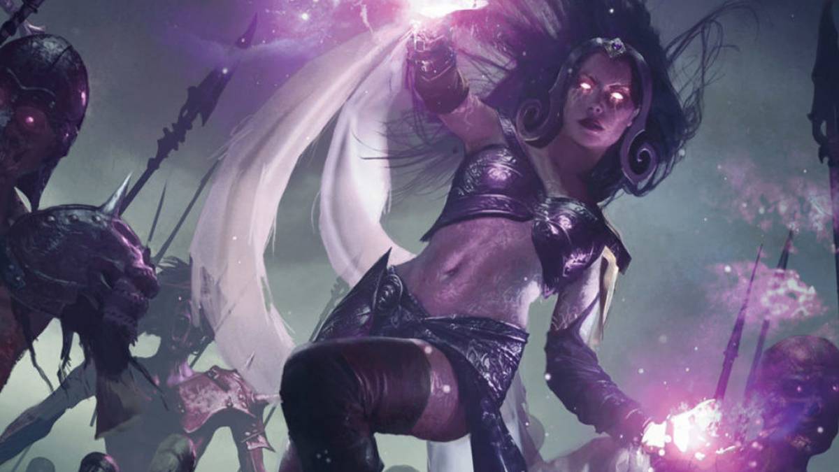 Magic black planeswalker