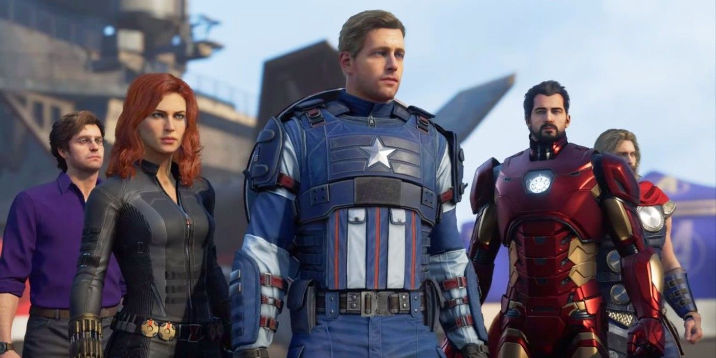 marvel's avengers team