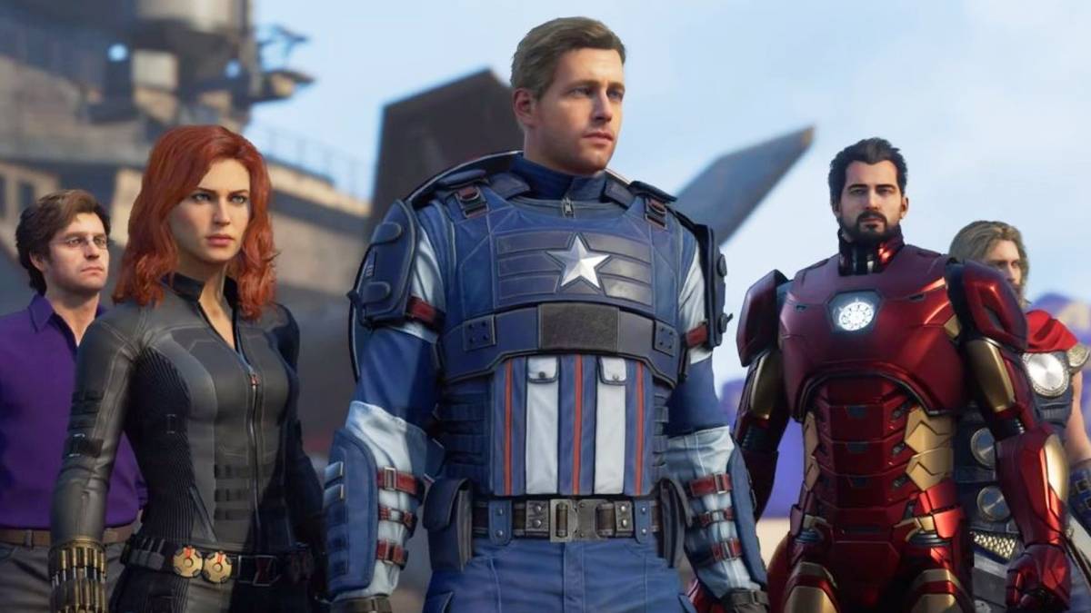 marvel's avengers team