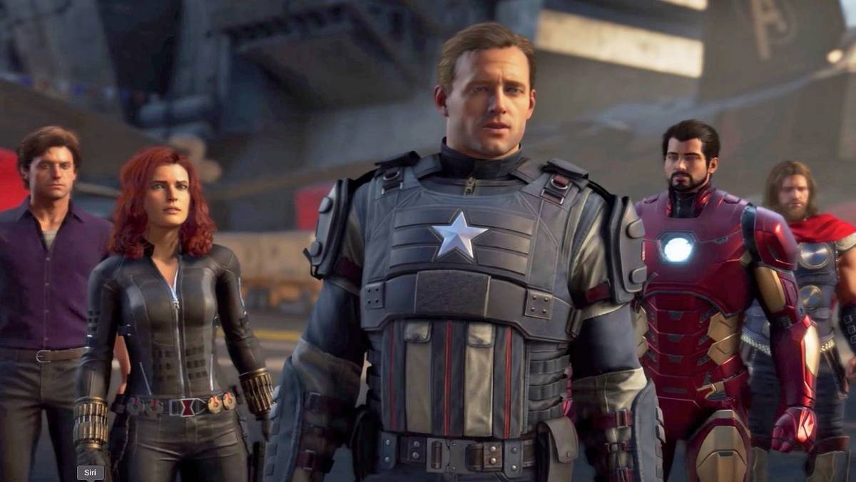 marvels avengers full squad of main characters