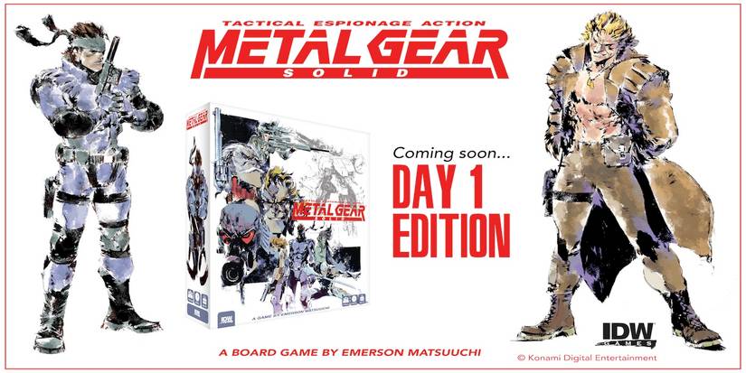 metal gear solid board game