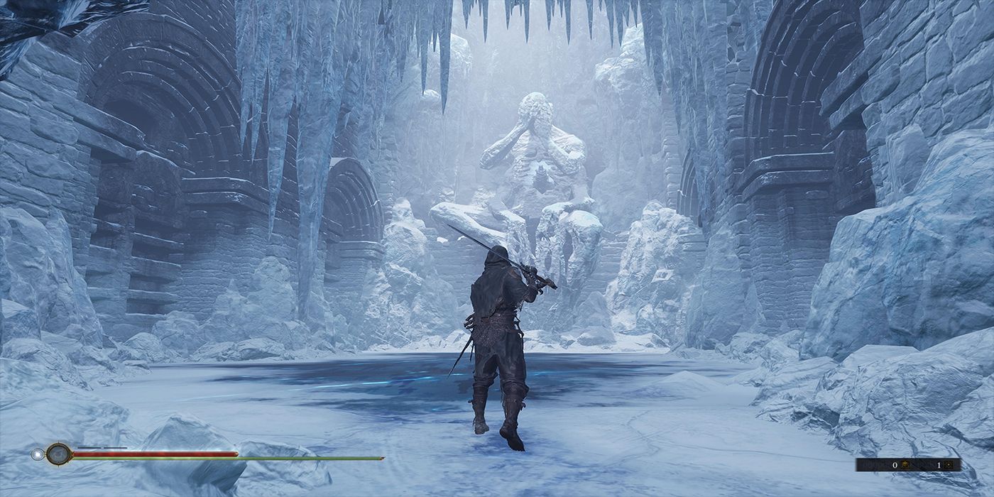 Icy Catacombs before boss fight