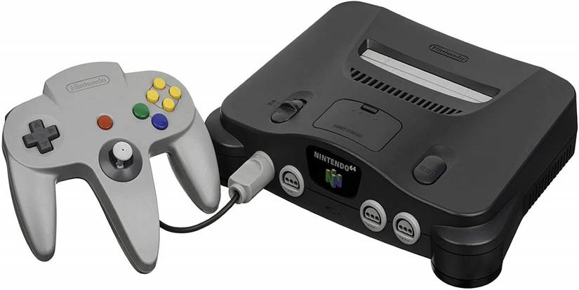 nintendo 64 and controller