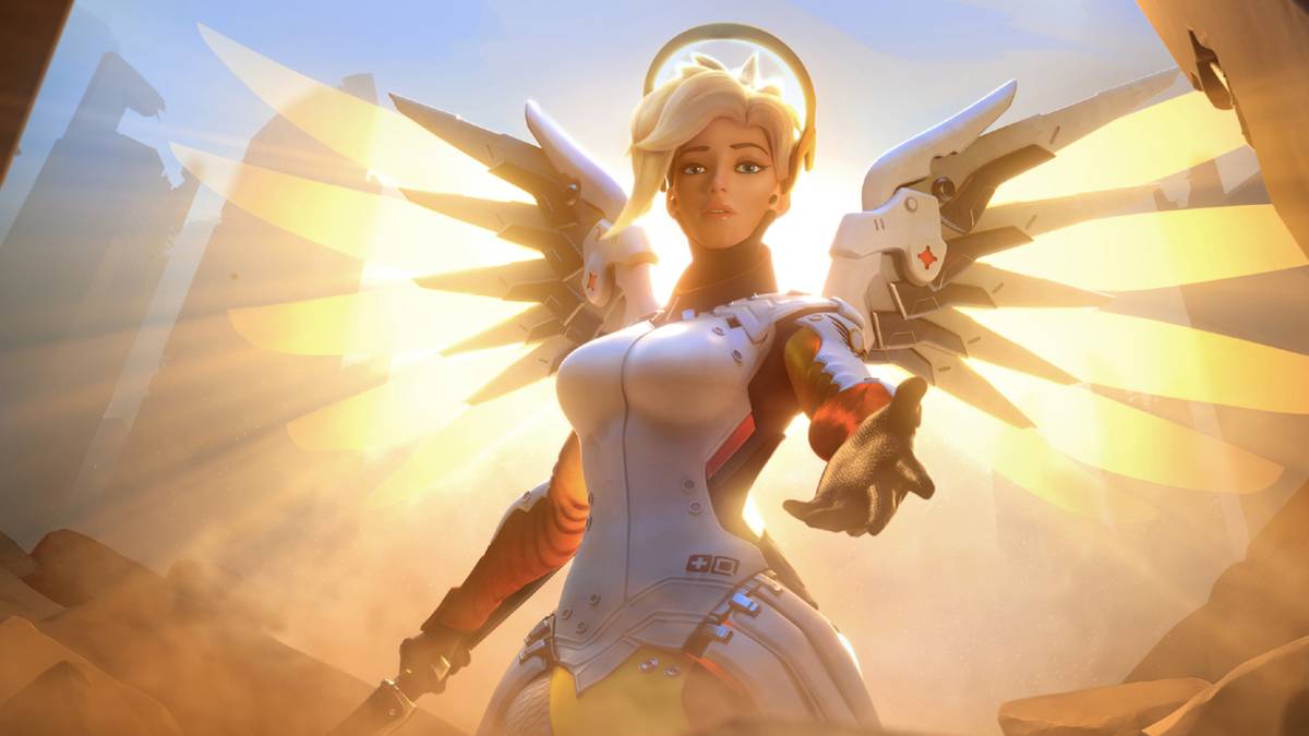 overwatch mercy cosplay
