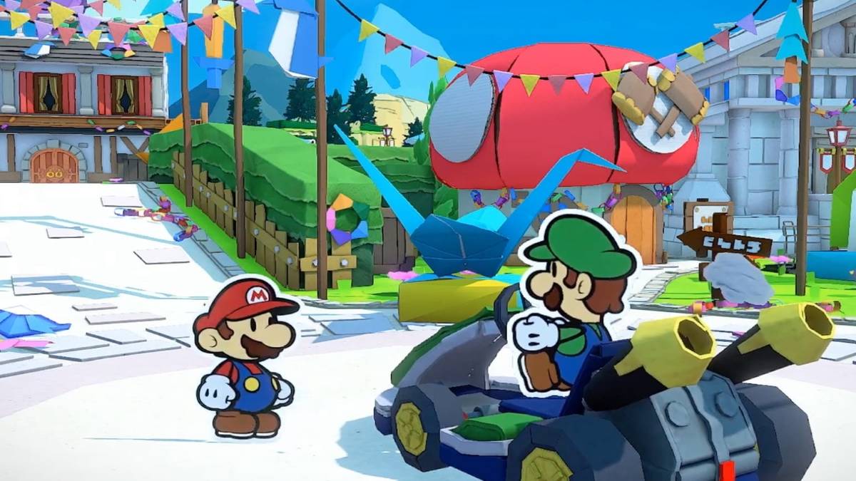 paper mario kart
