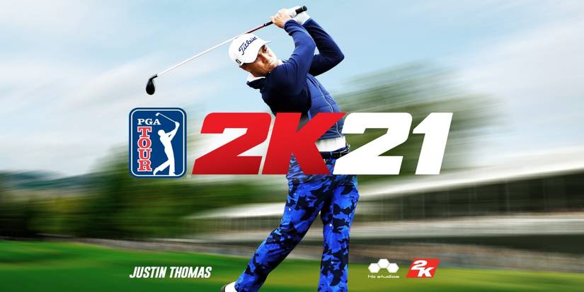 pga tour 2k21 key art