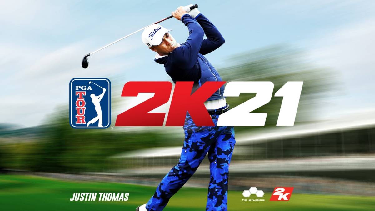 pga tour 2k21 key art