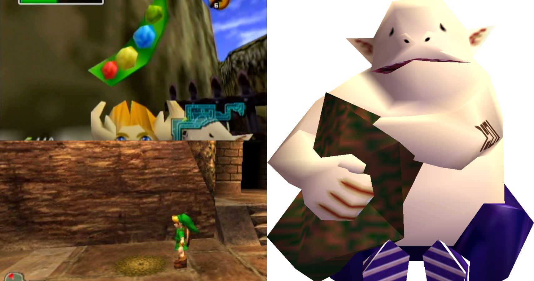 Legend of Zelda Ocarina of Time, Gold Skulltulas: Lost Woods 