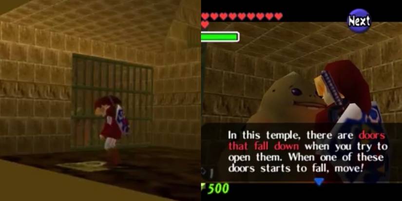 Ocarina Of Time: Every Goron's Location Inside The Fire Temple