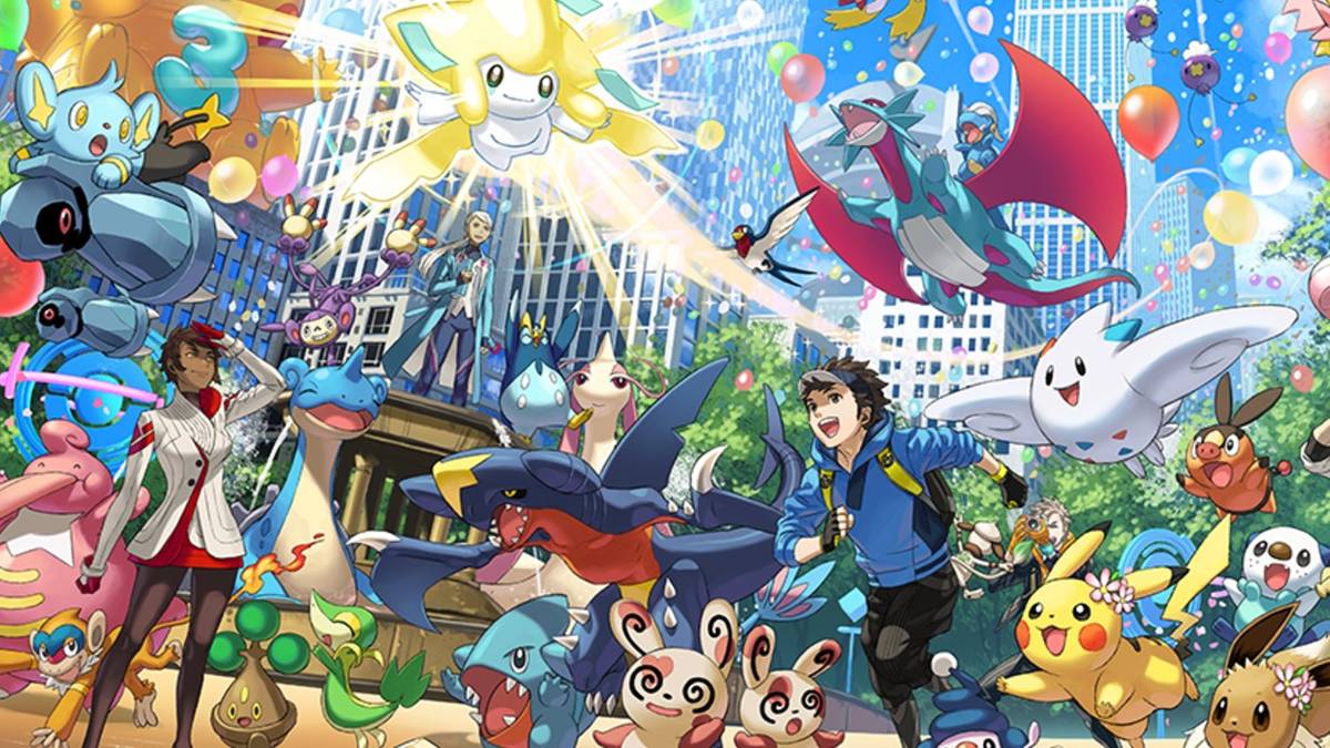 pokemon go gathering