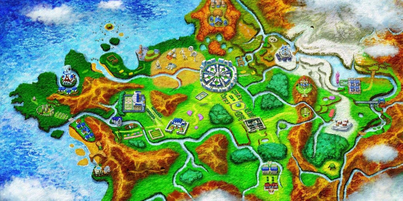 Pokémon Épée et Bouclier Région de Kalos