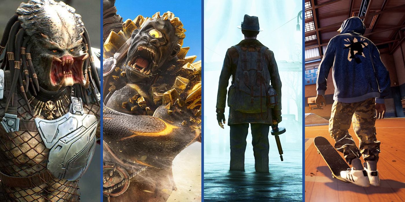Predator: Hunting Grounds, Immortals: Fenyx Rising, The Sinking City and Tony Hawk's Pro Skater 1 + 2