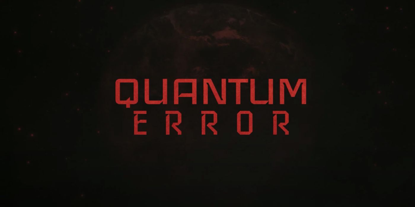 Quantum Error title screen