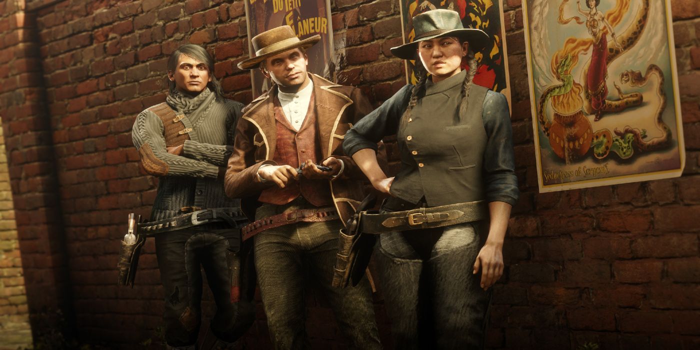 red dead three outfits