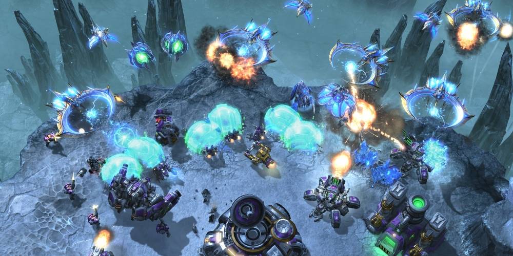 StarCraft II screenshot battleground