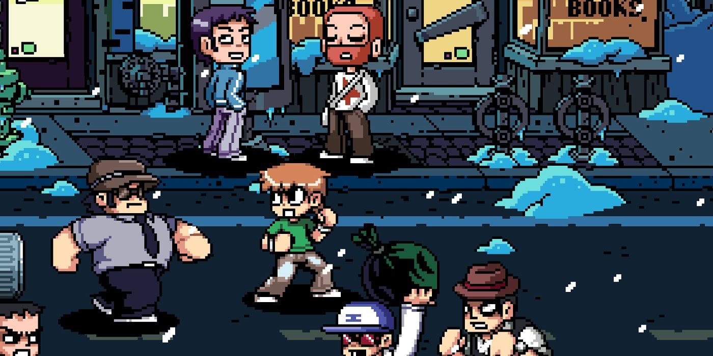 scott pilgrim fight