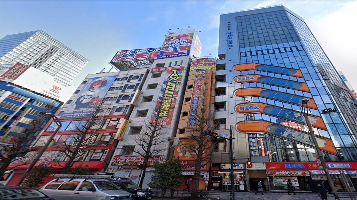 sega akihabara kigo building 2 arcade