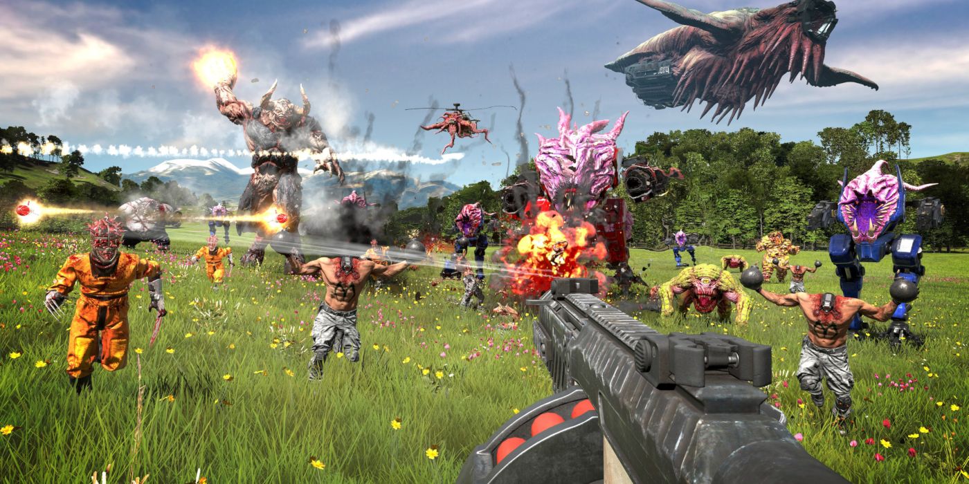 serious sam 4 hundreds of enemies