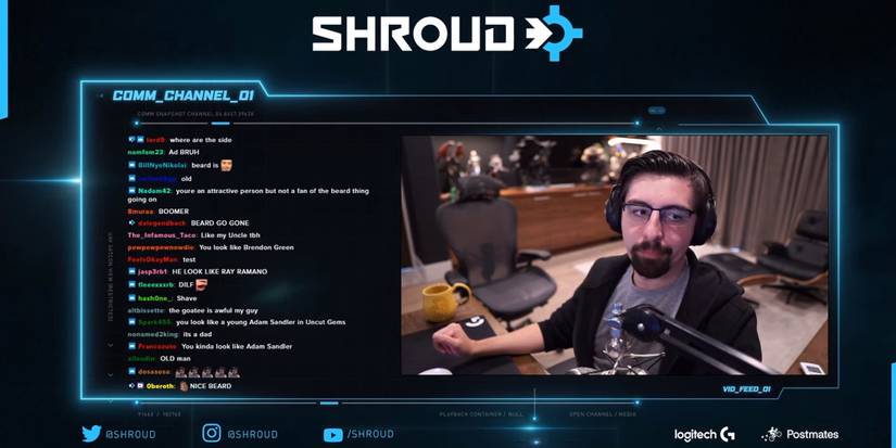 shroud's first twitch stream back