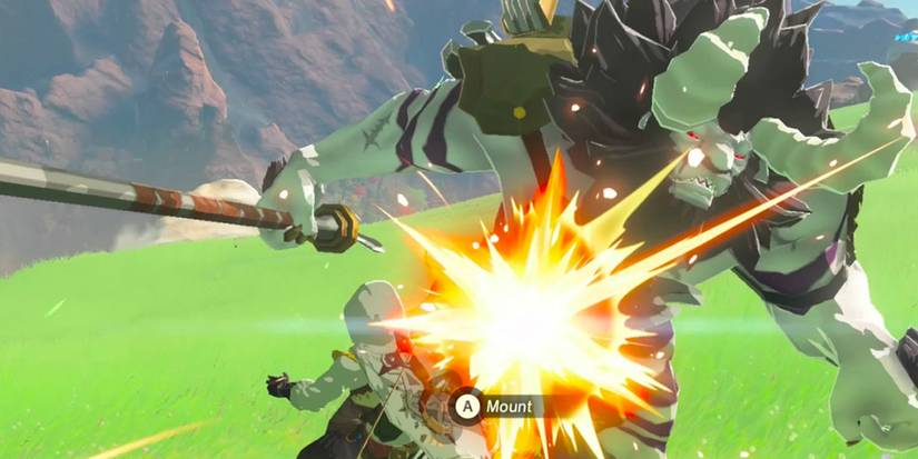Sliver Lynel in Breath of the Wild