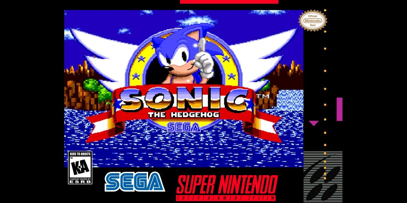 Brasileiro está fazendo um port de Sonic para o Super Nintendo