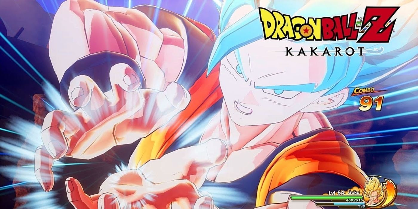 Dragon Ball Z: Kakarot SSB Goku VS Vegeta