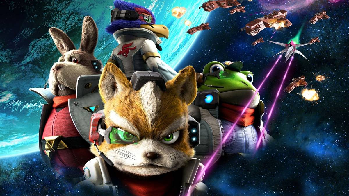 star fox zero key artwork all characters