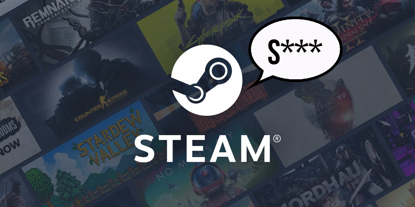 Steam is experimenting with customizable profanity filters