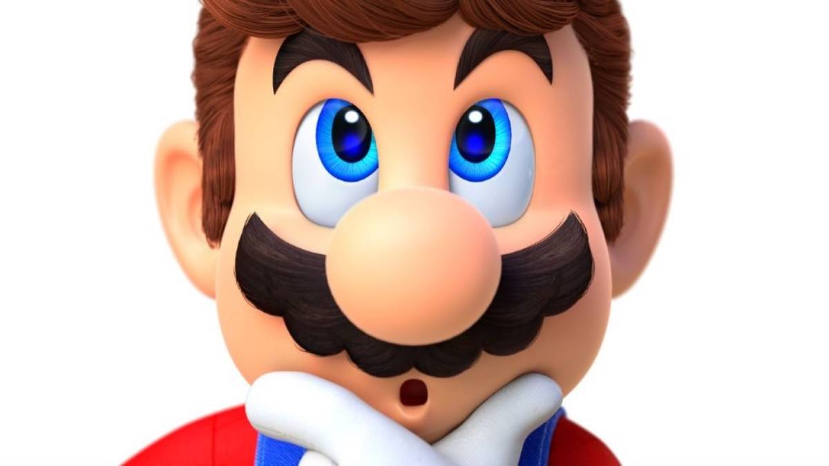 super mario thinking