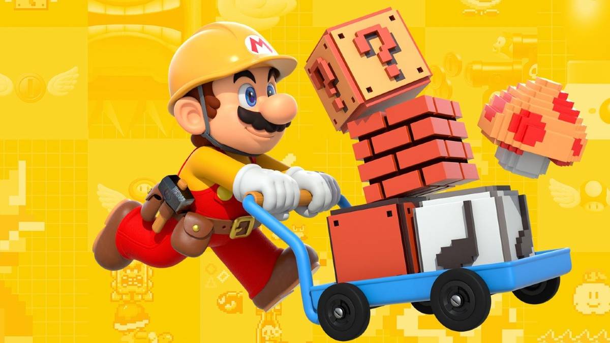 super mario maker 2 cart