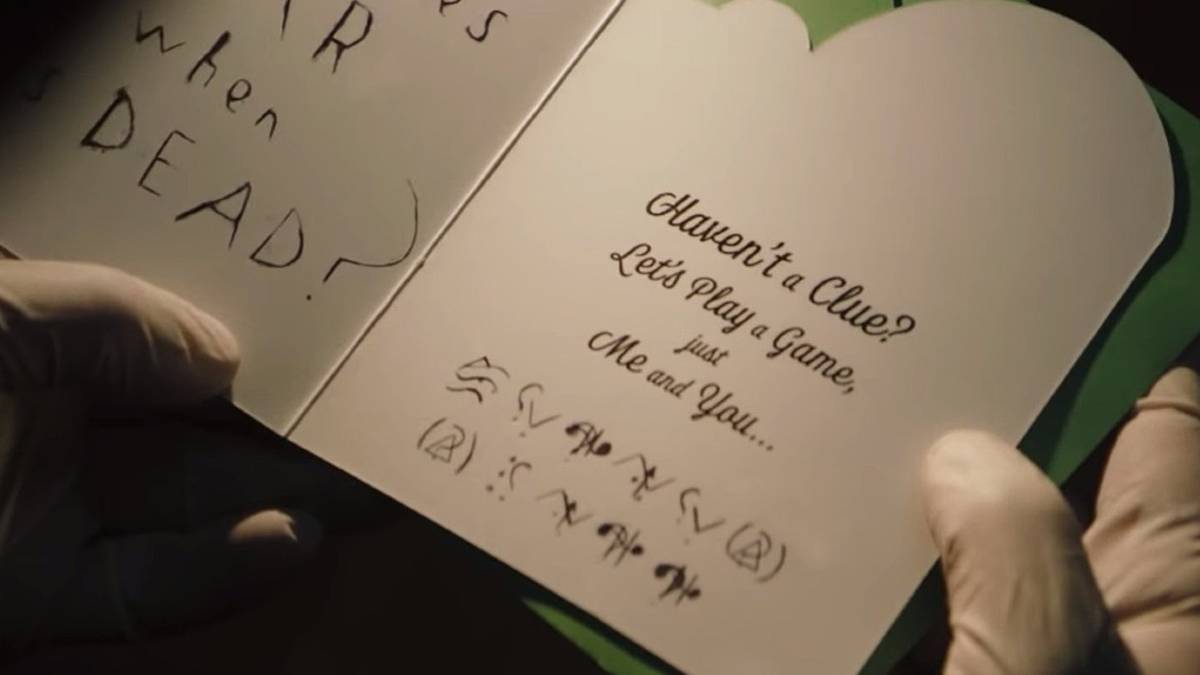 the batman riddler puzzle