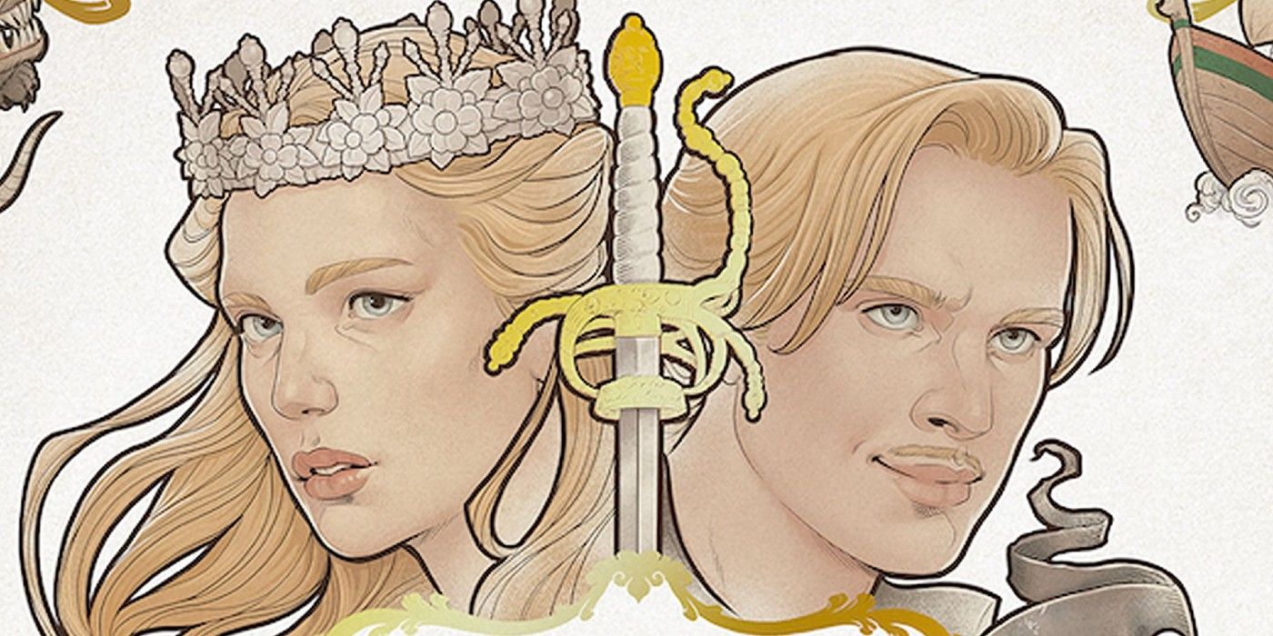 the princess bride board game box art